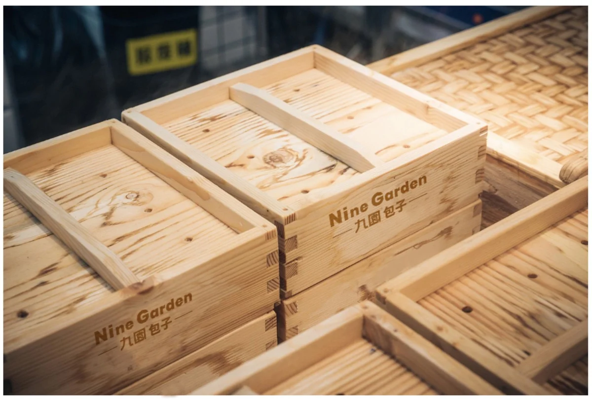Dřevěné pařáky Nine Garden